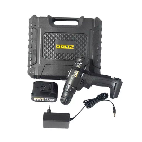 Mesin Bor Baterai DOLIZ Cordless Drill BD616 tehniqdotcom