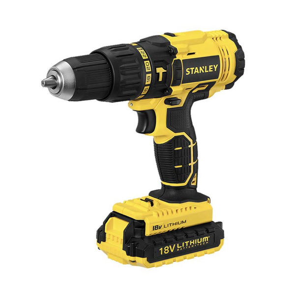 STANLEY Mesin Bor Baterai Cordless SBH201D2K 18V tehniqdotcom