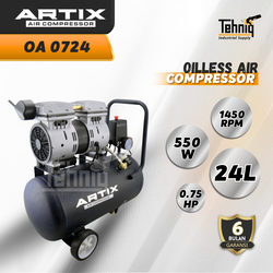 Kompresor Listrik ARTIX Oil Less Compressor OA 07-24