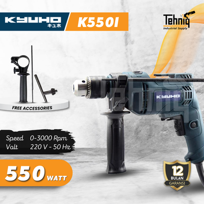 Mesin Bor Beton KYUHO K550i Impact Drill 13mm