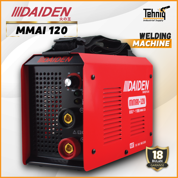 Mesin Las MMA DAIDEN Welding Inverter MMAi 120