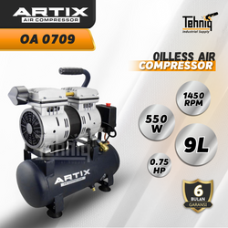 Kompressor Tanpa Oli ARTIX OA 0709 Oil Less Compressor