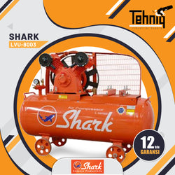 Kompresor Listrik SHARK Air Compressor 3 hp LVU-8003 Unloading