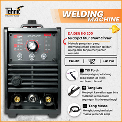 Mesin Las Inverter Welding Machine Daiden TIGi 200