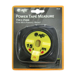 TETSU Tape Measure P9118 with Magnet 15M (50ft) x 25mm