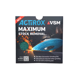 Amplas Gerinda Poles VSM ACTIROX Fiber Disc AF799 Size 4 Inch Grit 36