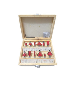 MAILTANK SH-121 Mata Profil Kayu Set 12 pcs Router Trimmer Trimer Bit