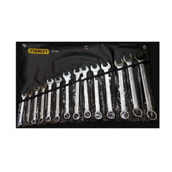Slimline Combination Wrench Set STANLEY 14pcs 3/8"-1.1/4"