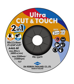 ULTRA Mata Potong Gerinda 2in1 A46BS